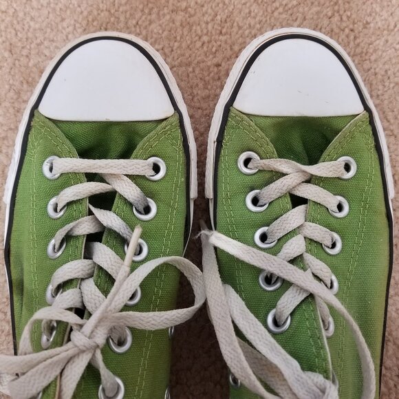 Converse sneakers Men 5 Women 7 Chuck Taylor All Star Low Top Ox Piquant Green - Picture 9 of 15